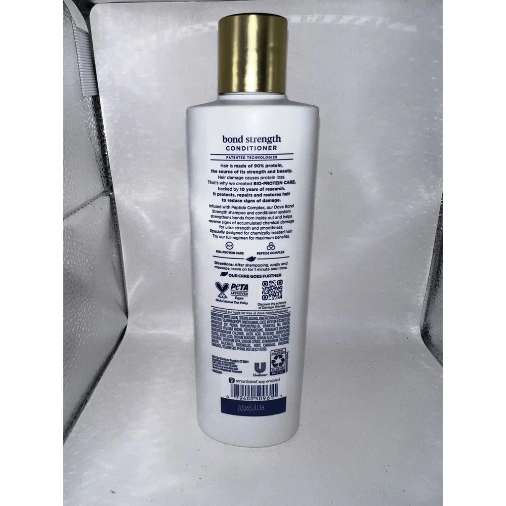 Dove Bond Strength Damage Therapy Conditioner Bio-Protein Care Peptide 12 fl oz